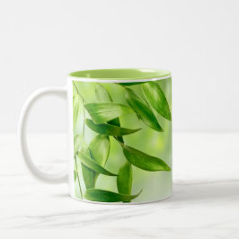 Folhas/Família é para sempre uma caneca de dois to