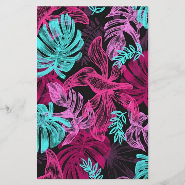 Folhas tropicais (Frente)