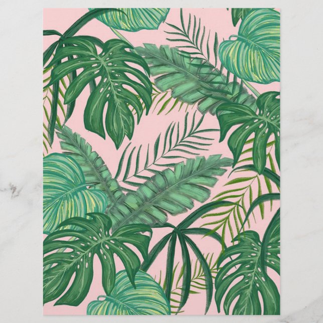 Folhas tropicais (Frente)