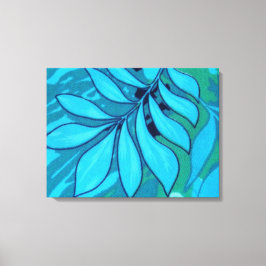 FOLHAS TROPICAIS 3 Canvas inicial do painel Arte d