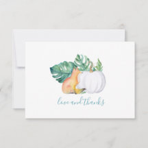 Folhas Tropicais, Cartões de agradecimentos de Rap