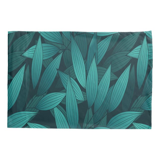 Folhas tropicais gradativas (Verso)