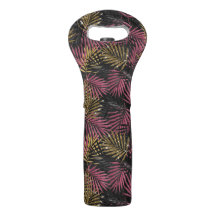 FOLHAS TROPICAIS NEGRAS DOURADAS
