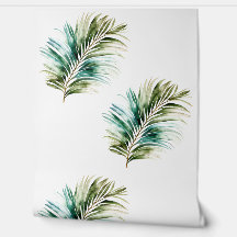 Folhas verdes tropicais