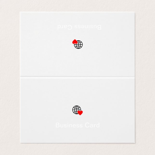 Folheando Cartões de Negócios e Obrigado | Criativ (Exterior Desdobrado)