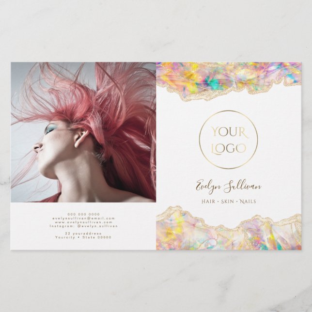 folheto bifold design opala (Frente)