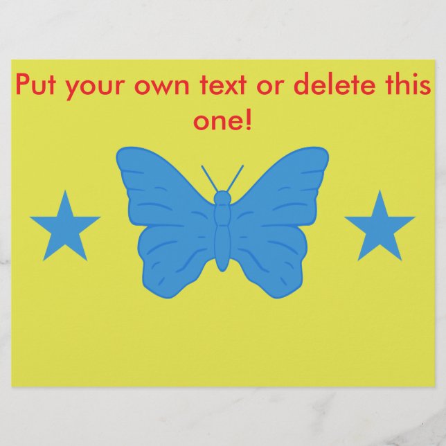 Folheto com Bandeira de Bady Bassitt, Brasil (Frente)