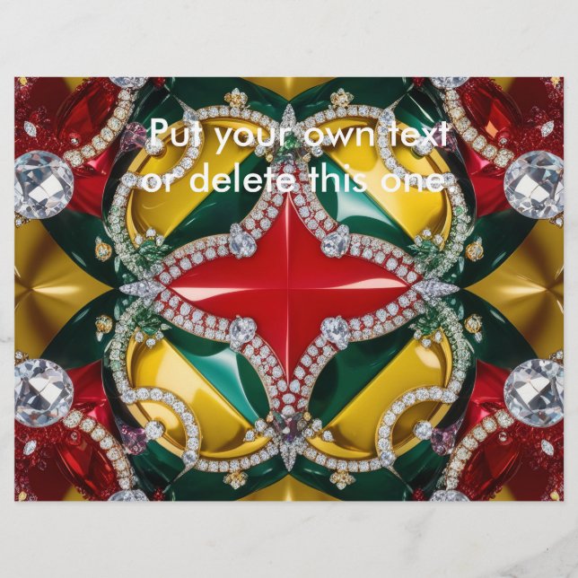 Folheto com Design de Los Angeles Colors (Frente)