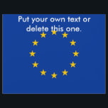 Folheto com pavilhão da União Europeia<br><div class="desc">Acrescentem um toque de orgulho europeu às vossas promoções, com o nosso passageiro exclusivo, com a bandeira da União Europeia! Criado com muita atenção aos pormenores, este folheto é mais do que um mero instrumento de promocional; é uma celebração da unidade e da diversidade cultural na UE. A vibrante design...</div>