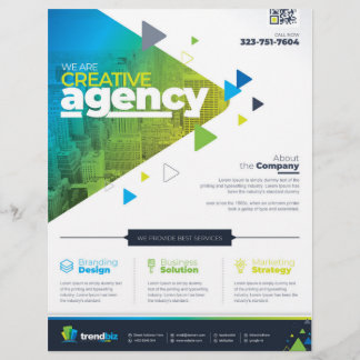 Folheto comercial corporativo e Design de Poster