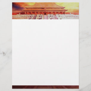 Folheto da cidade proibida