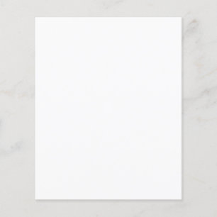 Folheto de 4,5" x 5,6"