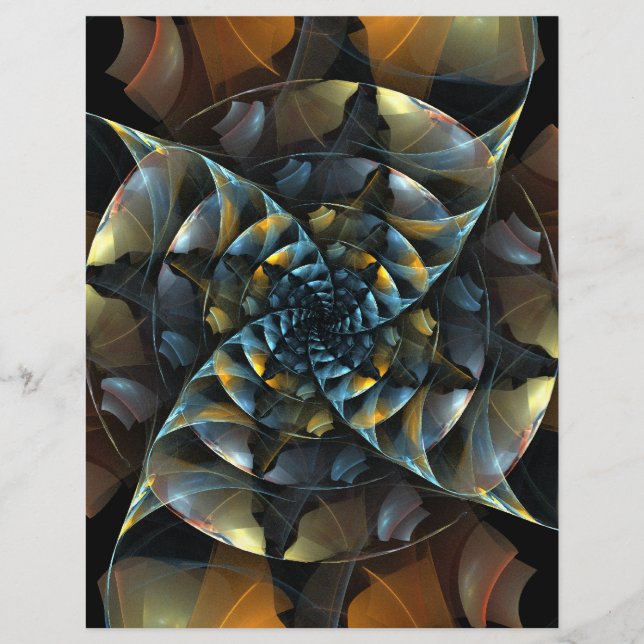 Folheto de Abstrato de Arte de Pinalgo (Frente)