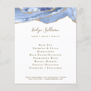 Folheto de agata azul de Cornflower