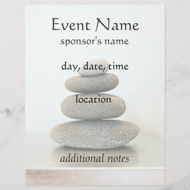 Folheto de Artes Holísticas de Curva (Frente)