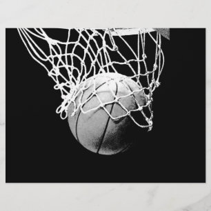 Folheto de Basquete