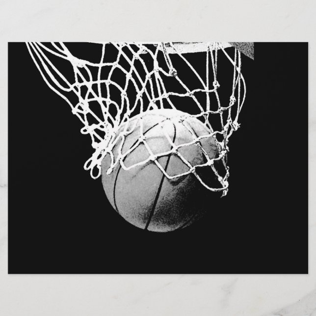 Folheto de Basquete (Frente)