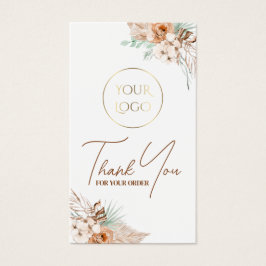 folheto de bege e menta tropical