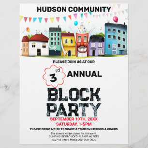 Folheto de Blocos de Vizinhança