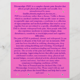 Folheto de Borboletas Fibromialgia