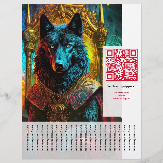 Folheto de cães pastor (Frente)