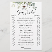 Folheto de Cartão de Jogo de chá de panela