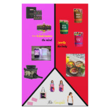 Folheto de contraste triplo - Adaptação esca A6