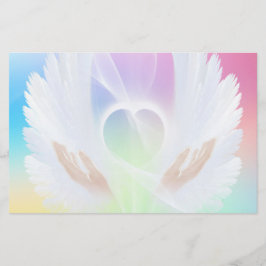 Folheto de coração amoroso