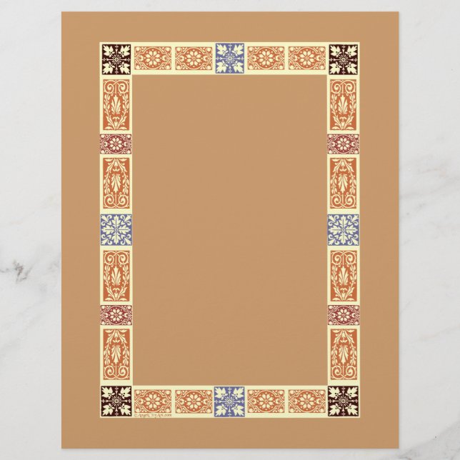 Folheto de Cores do outono (Frente)