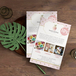 Folheto de Desconto de Doentes com Doença do Cupca