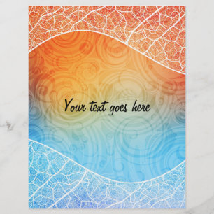 Folheto de design criativo