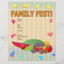 Folheto de Fest Familiar