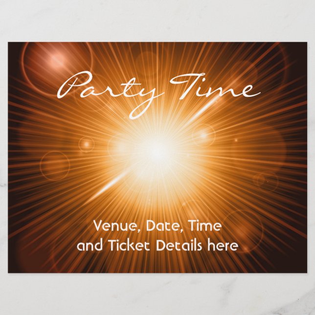 Folheto de festas (Frente)