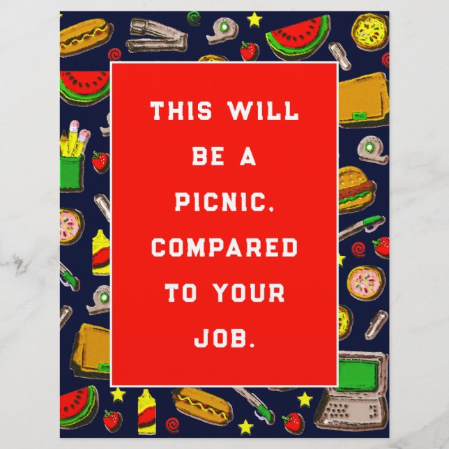 Folheto de festas de verão da empresa (Frente)