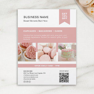 Folheto de Folha QR de Foto Personalizada