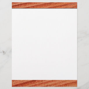 Folheto de Grãos de Madeira