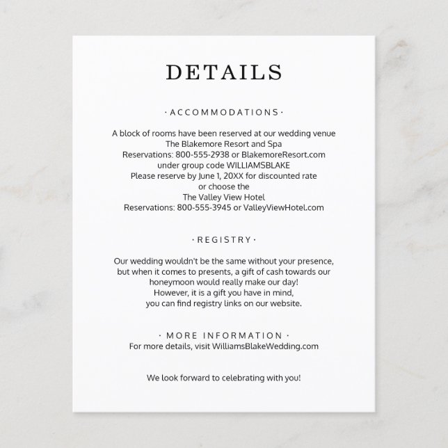 Folheto de Informações de Casamento de Orçamento (Frente)