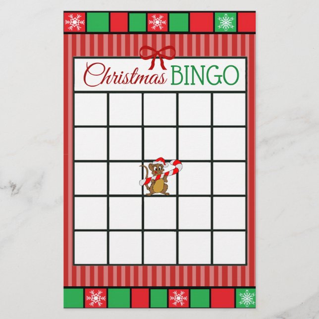 Folheto de Jogos de Natal Divertidos (Frente)