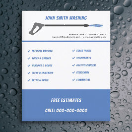 Folheto de Limpeza de Pressão e Limpeza de Energia