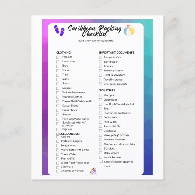 Folheto de lista de embalagem (Frente)