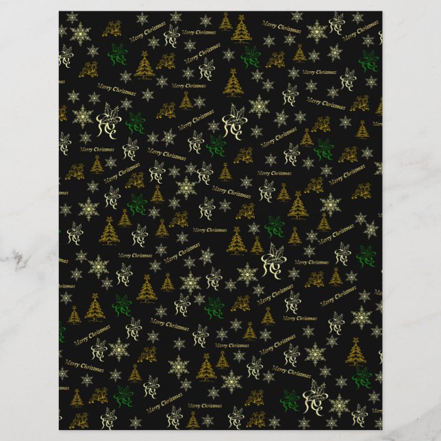 folheto de natal alegre (Frente)