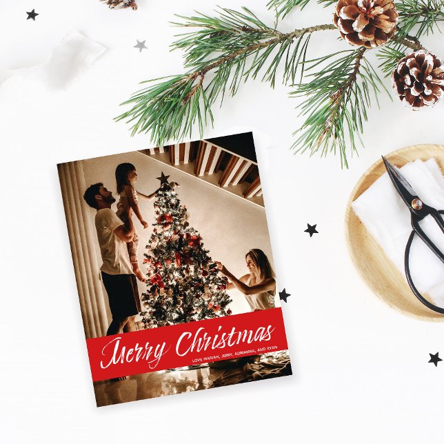 Folheto de Natal Feliz e Folheto Vermelho (Criador carregado)