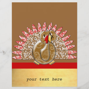 Folheto de negócios para a Turquia