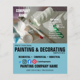 folheto de PINTURA & DECORAÇÃO