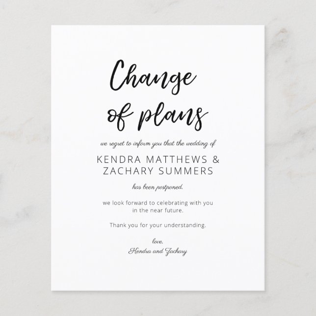 Folheto de Planos Preto e Branco do Orçamento (Frente)