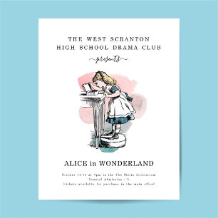 Folheto de Promocional de Reprodução Escolar ou Te