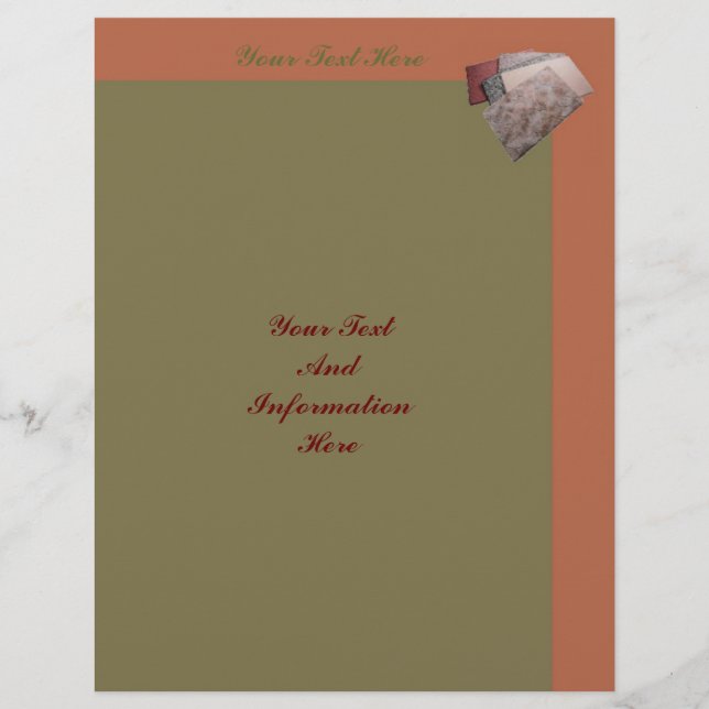 Folheto de tapetes (Frente)