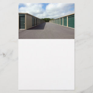 Folheto de Unidades de Armazém de Autoarmazenament