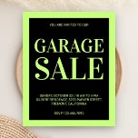 Folheto de vendas de garagem<br><div class="desc">Folheto de Venda de Garagem de promocional. Personalize-o com o seu próprio texto e espalhe a palavra.</div>