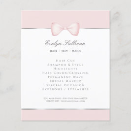 Folheto do arco rosa coquetel